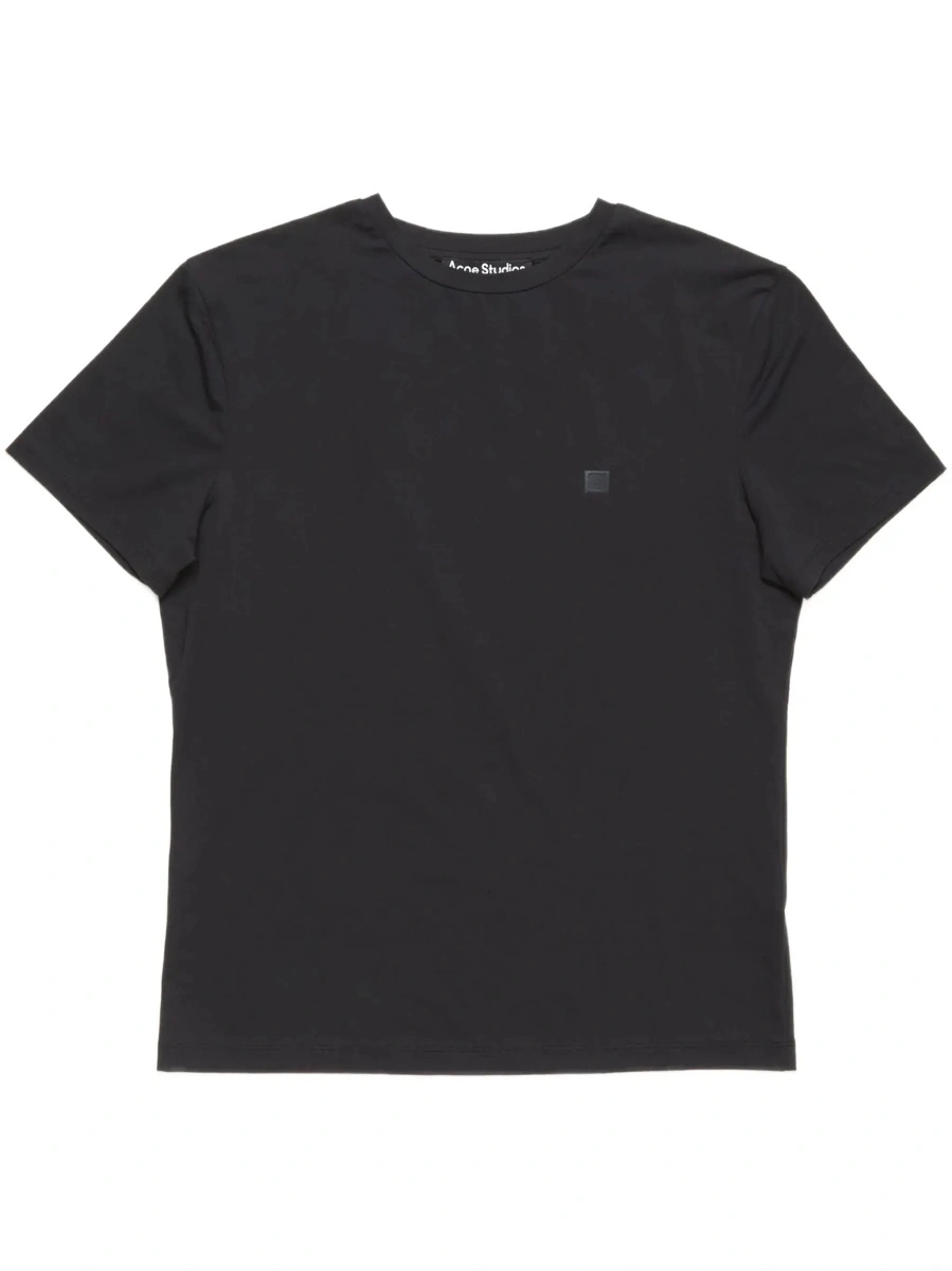 Tricou Acne Studios negru din bumbac - Img 8