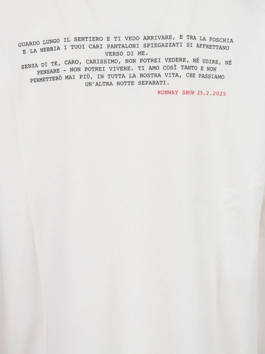 Tricou Alberta Ferretti alb - Img 3