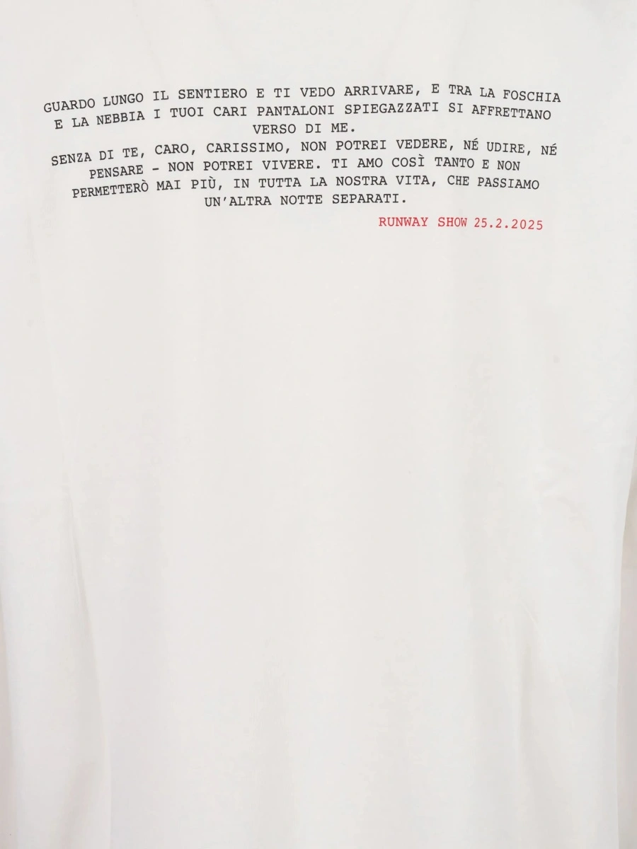 Tricou Alberta Ferretti alb - Img 3
