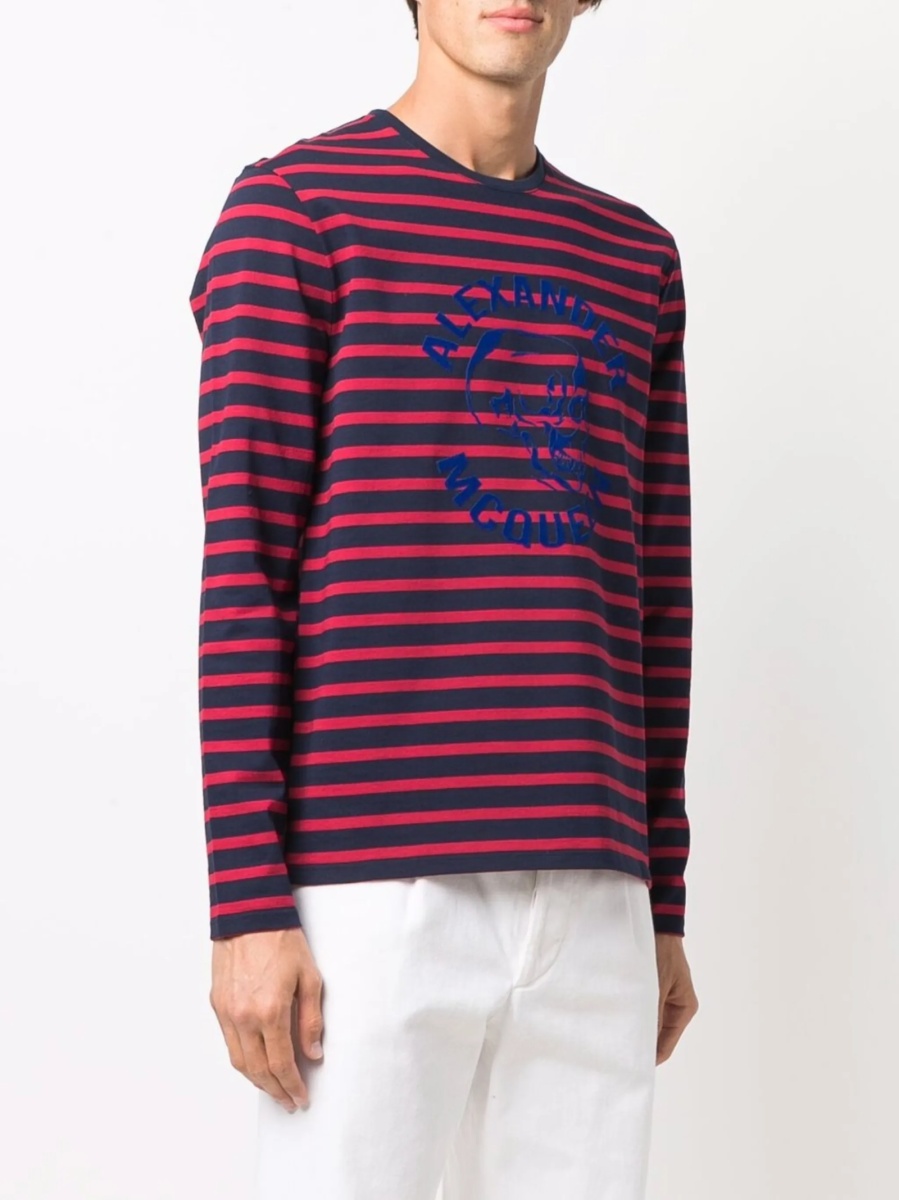 Tricou Alexander McQueen albastru - Img 3