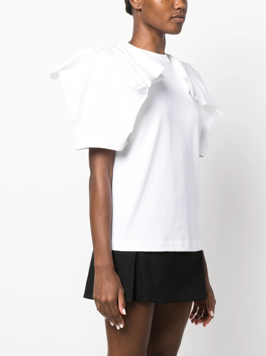 Tricou Alexander McQueen alb - Img 3