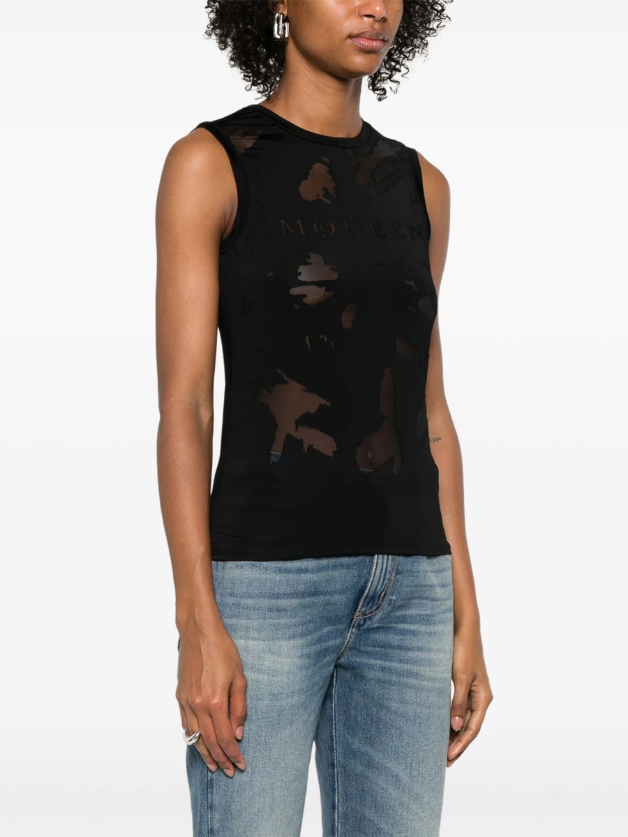 Tricou Alexander McQueen negru - Img 3