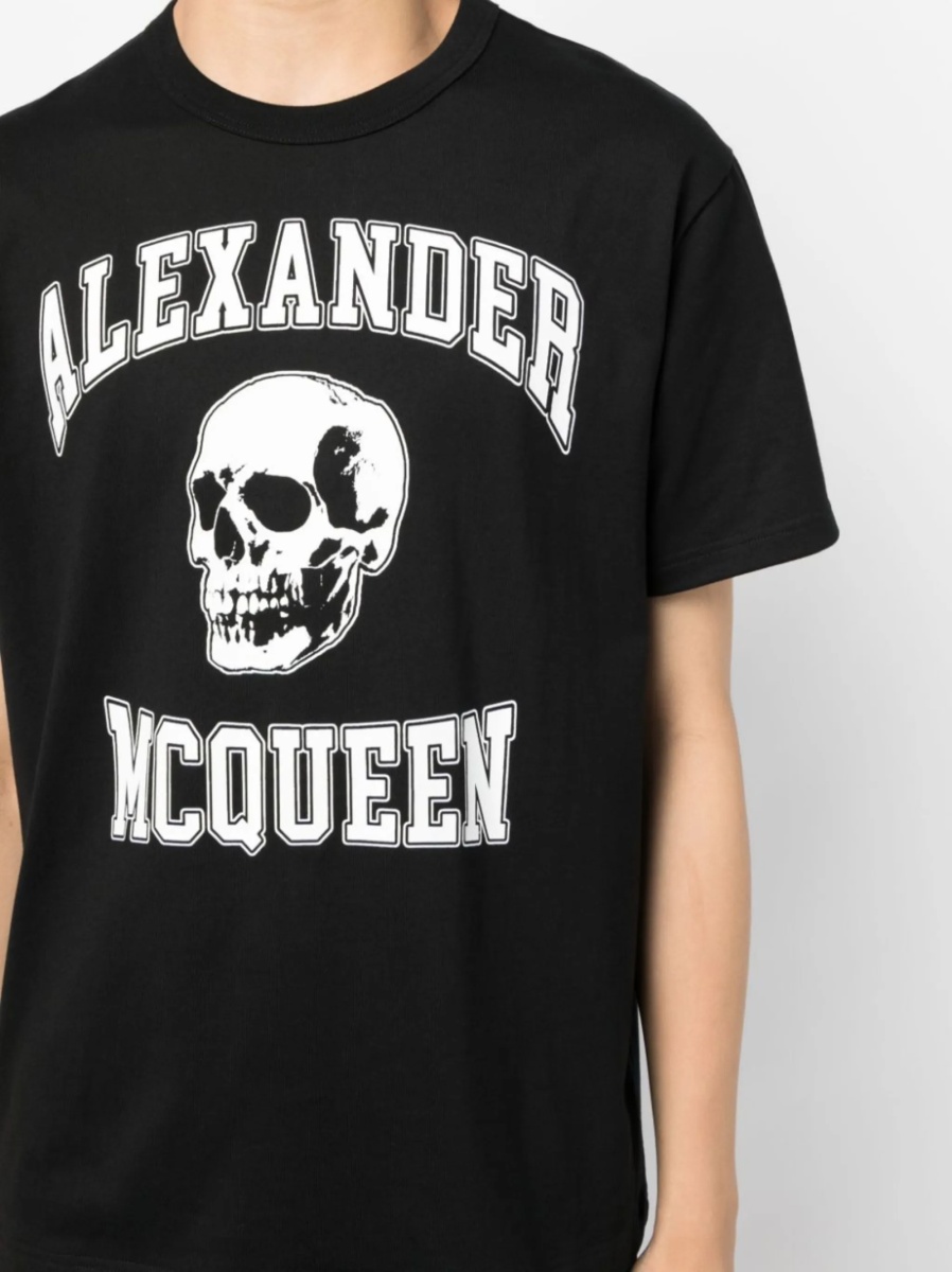 Tricou Alexander McQueen negru - Img 5
