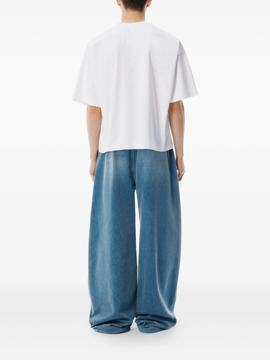 Tricou Alexander Wang alb - Img 3