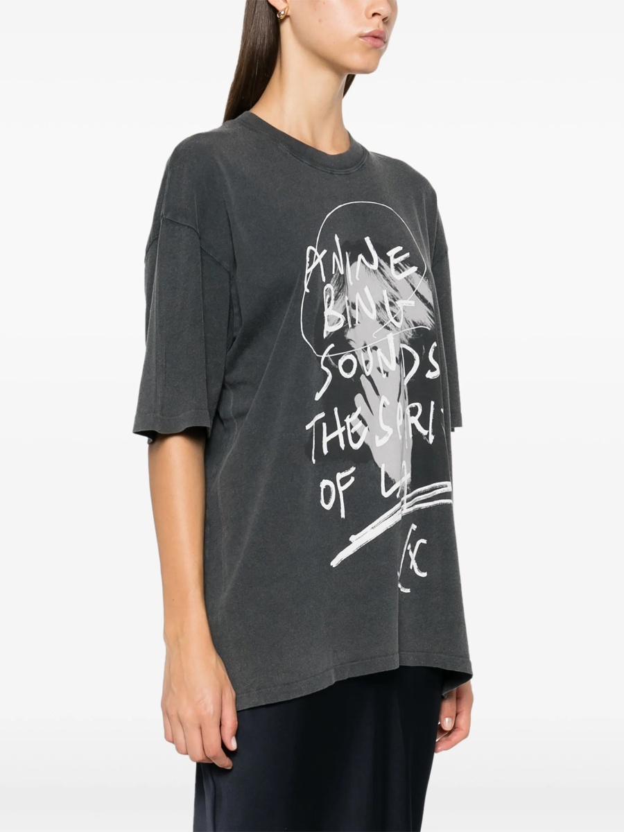 Tricou Alexander Wang negru - Img 3