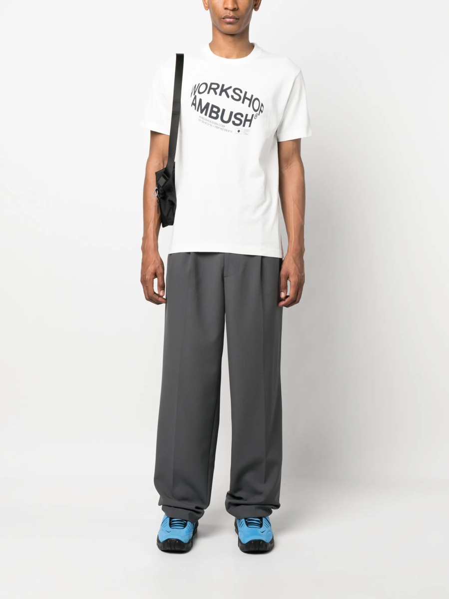 Tricou AMBUSH alb - Img 2