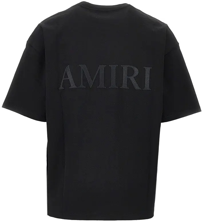 Tricou AMIRI embroidery oversized T-shirt - Img 3