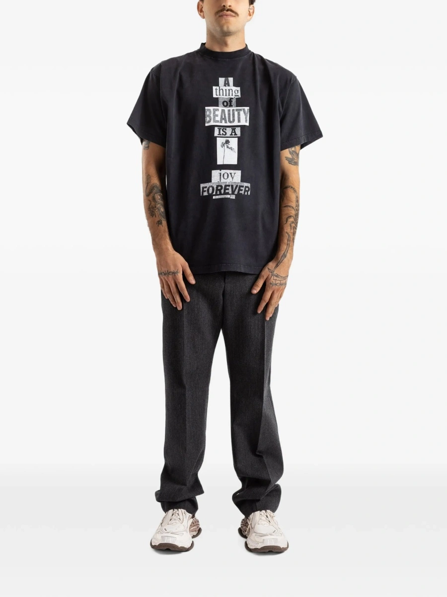 Tricou Balenciaga negru - Img 2