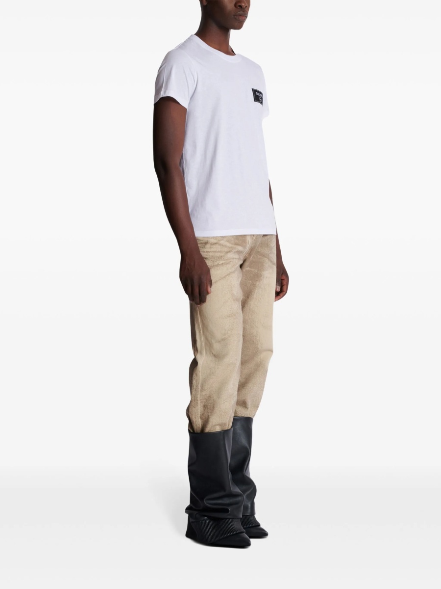 Tricou Balmain alb - Img 3