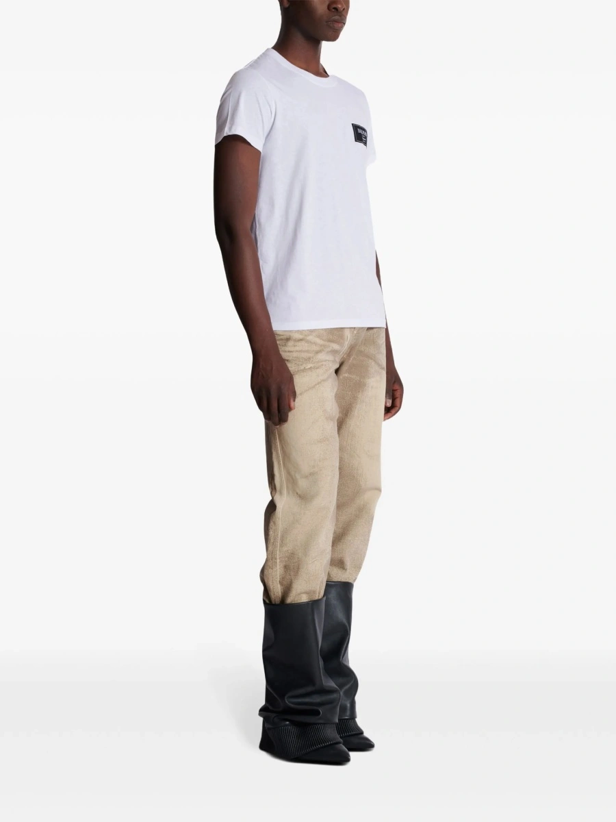 Tricou Balmain alb - Img 3