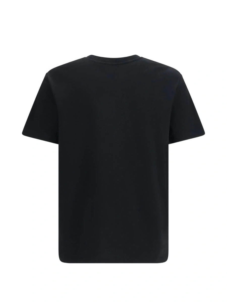 Tricou Balmain negru din bumbac - Img 2
