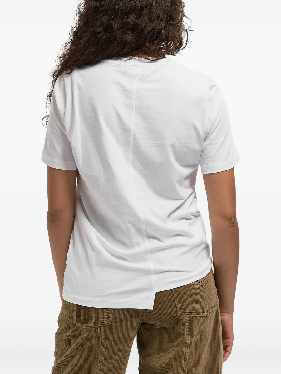 Tricou Baum und Pferdgarten alb - Img 3
