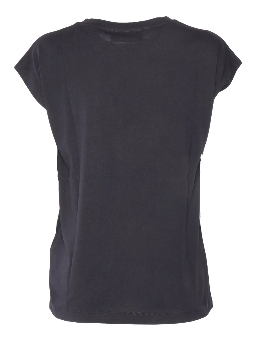 Tricou Black t-shirt with print - Img 2