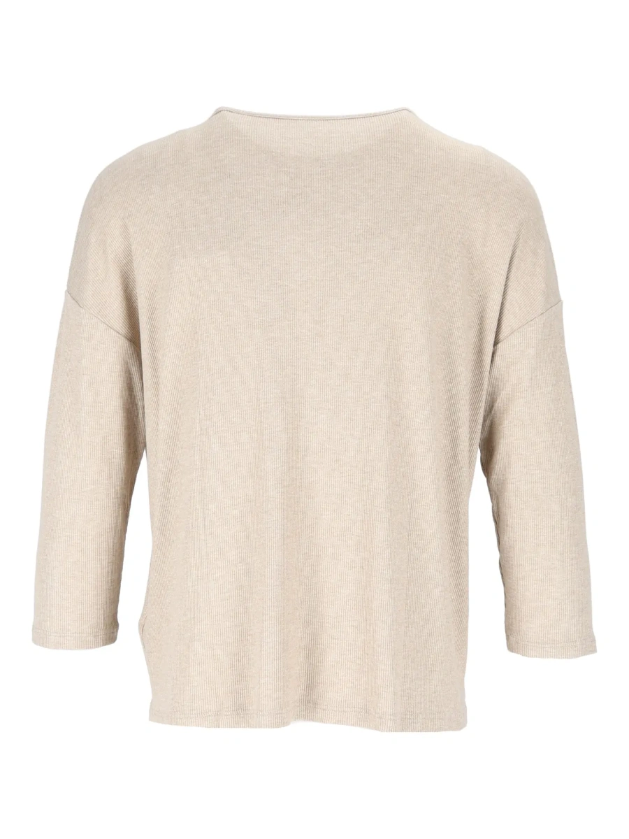 Tricou Boat neck long-sleeved t-shirt - Img 2