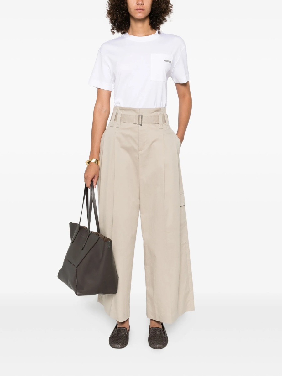 Tricou Brunello Cucinelli alb - Img 2