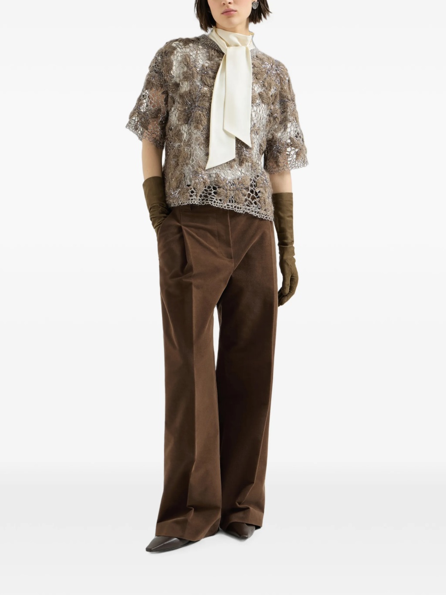 Tricou Brunello Cucinelli maro - Img 2
