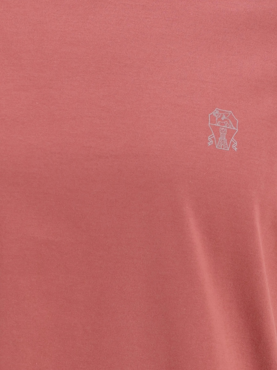 Tricou Brunello Cucinelli rosu - Img 4