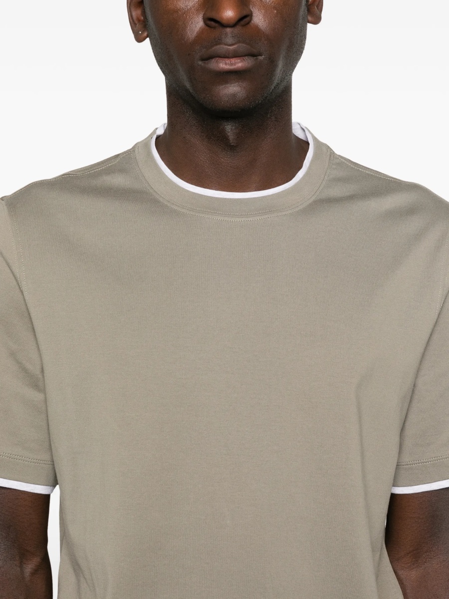 Tricou Brunello Cucinelli verde - Img 5