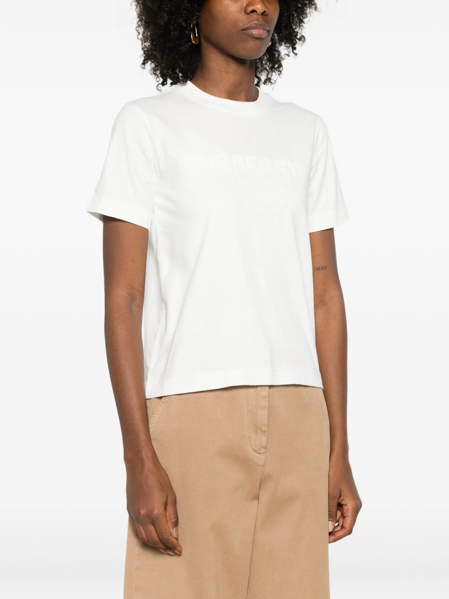 Tricou Burberry alb - Img 3