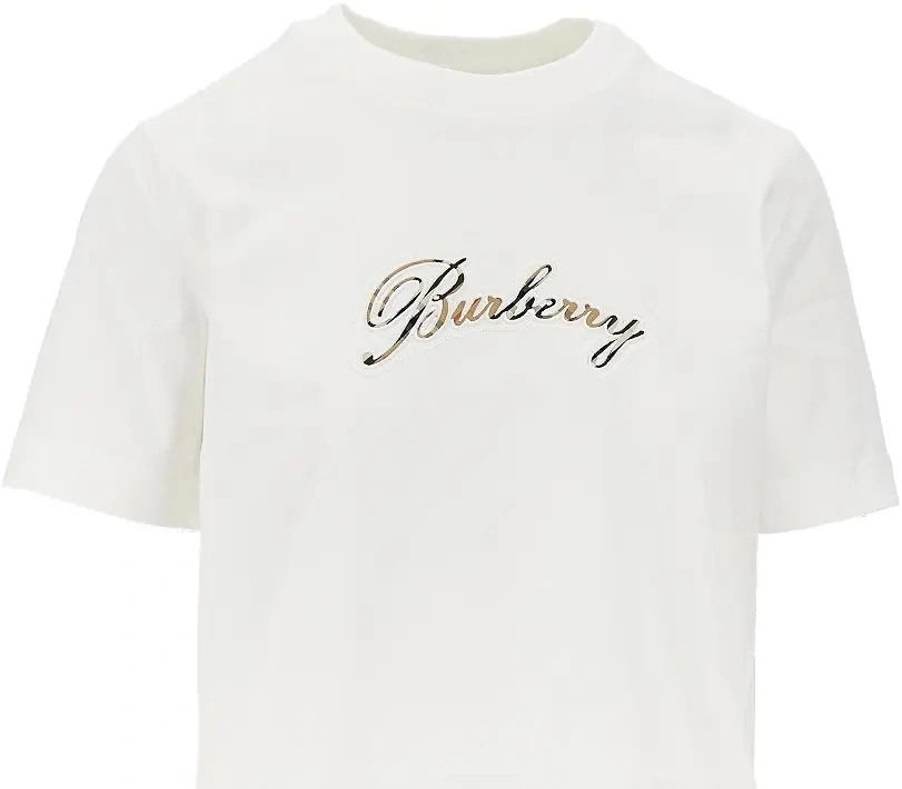 Tricou Burberry alb - Img 2