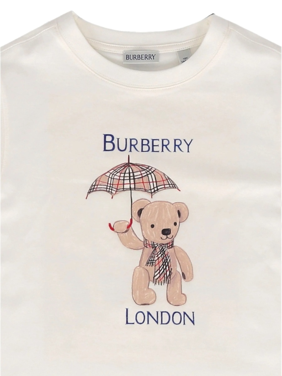Tricou Burberry neutru - Img 3