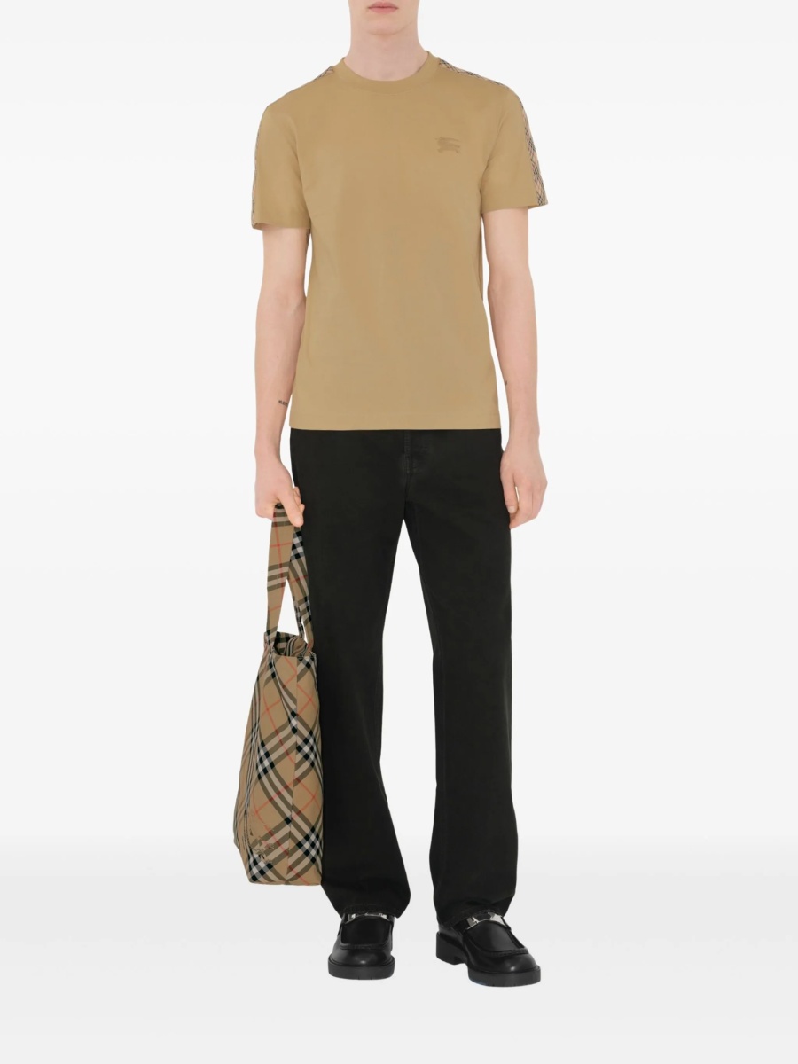 Tricou Burberry neutru - Img 2