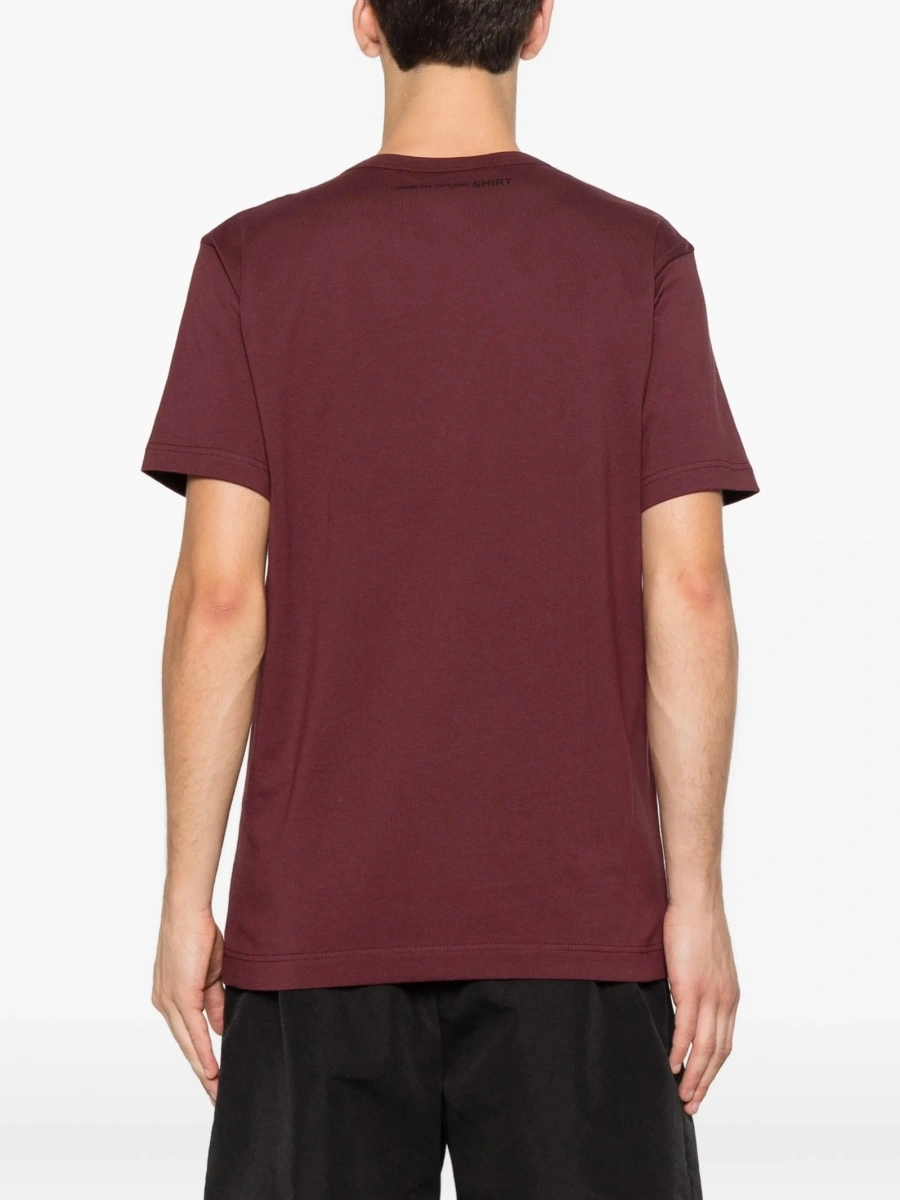 Tricou Comme des Garçons rosu - Img 8