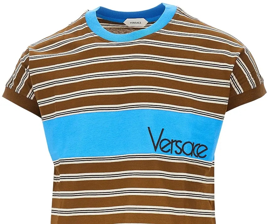 Tricou Cotton T-shirt with logo embroidery - Img 2