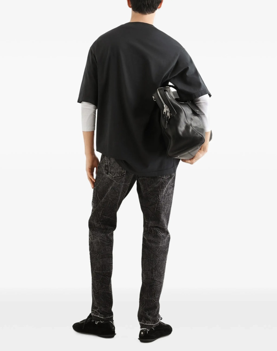 Tricou Cotton T-shirt with logo - Img 5