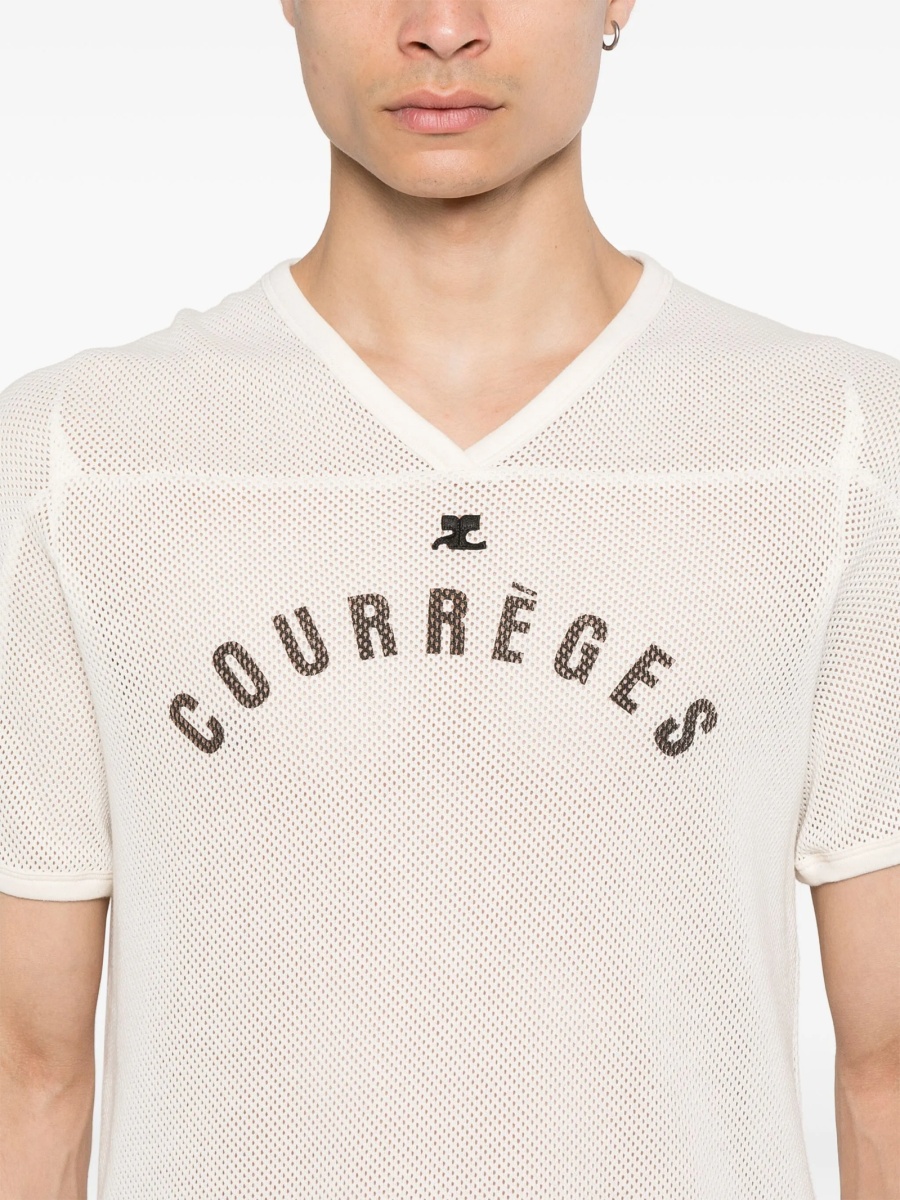 Tricou COURRÈGES neutru - Img 5