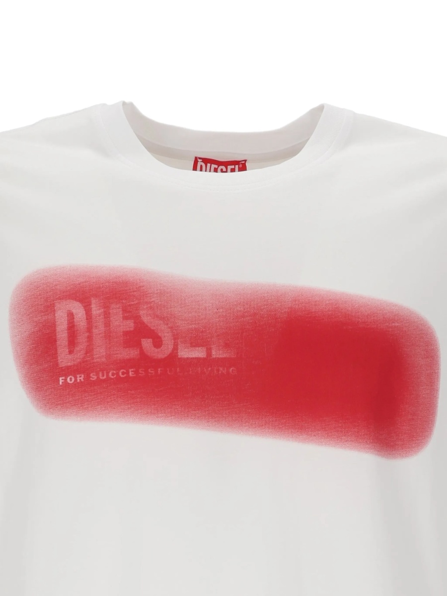 Tricou Diesel alb - Img 3