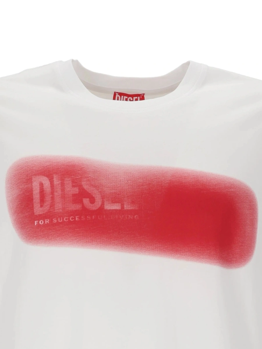 Tricou Diesel alb - Img 3