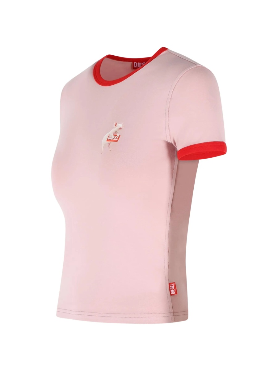 Tricou Diesel roz - Img 3