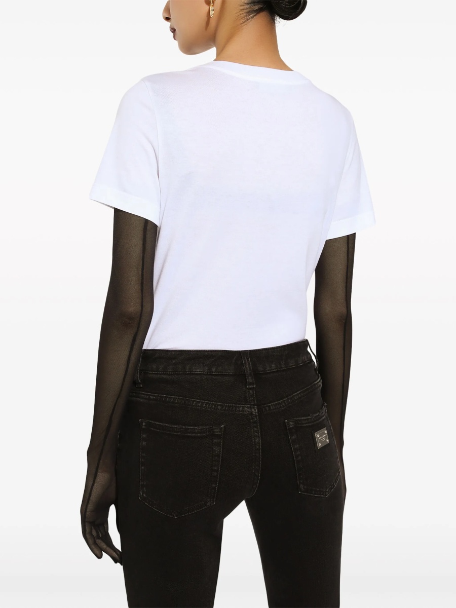 Tricou Dolce &amp; Gabbana alb - Img 4