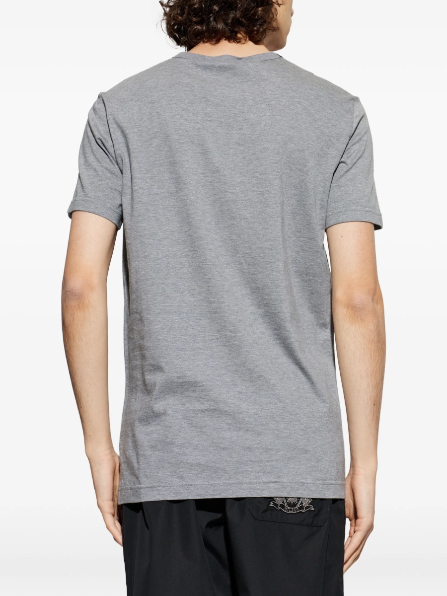 Tricou Dolce &amp; Gabbana gri din bumbac - Img 4