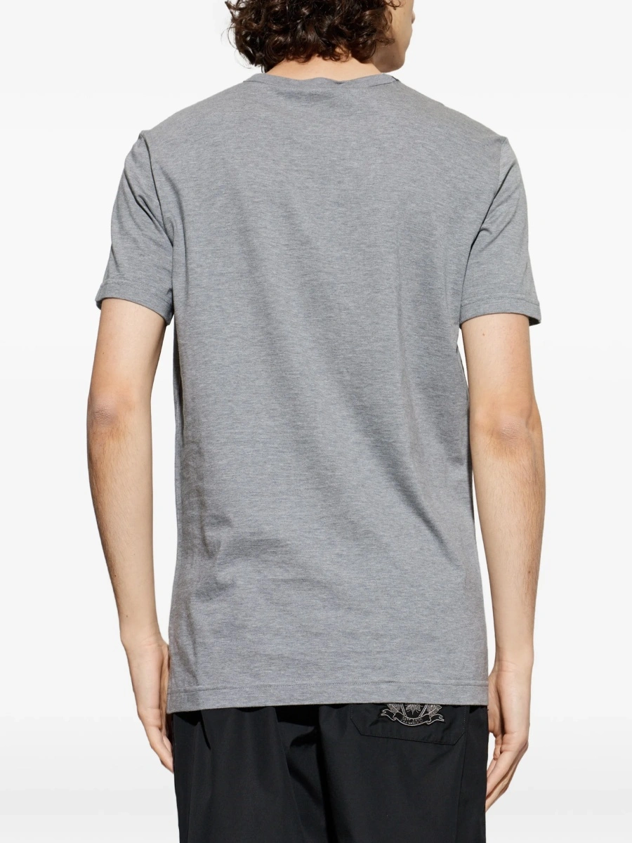 Tricou Dolce &amp; Gabbana gri din bumbac - Img 4