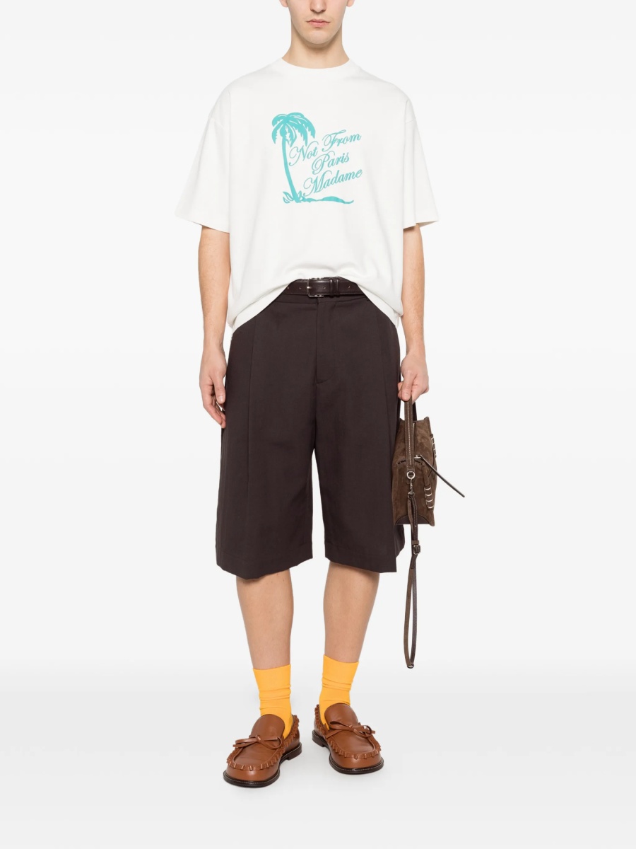 Tricou DRÔLE DE MONSIEUR alb - Img 2