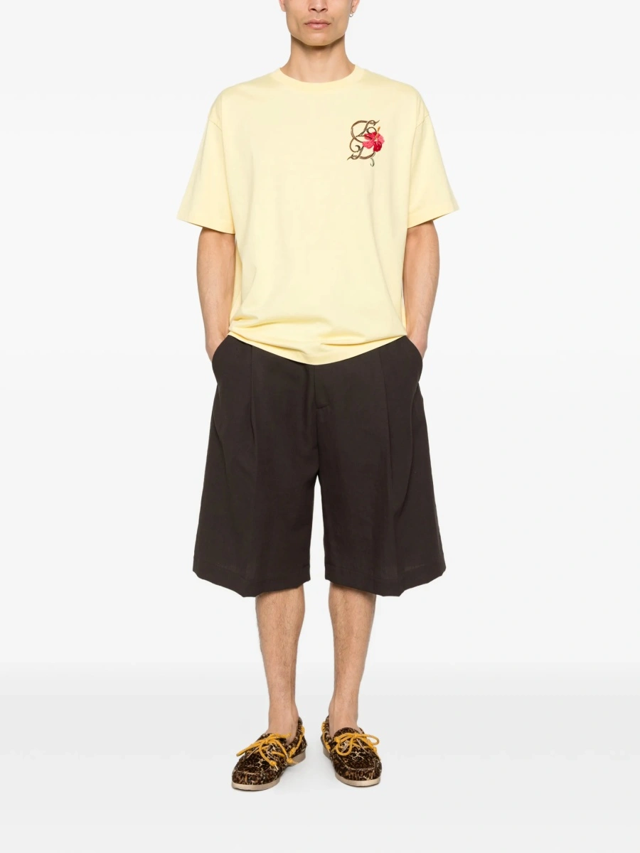 Tricou DRÔLE DE MONSIEUR galben - Img 2