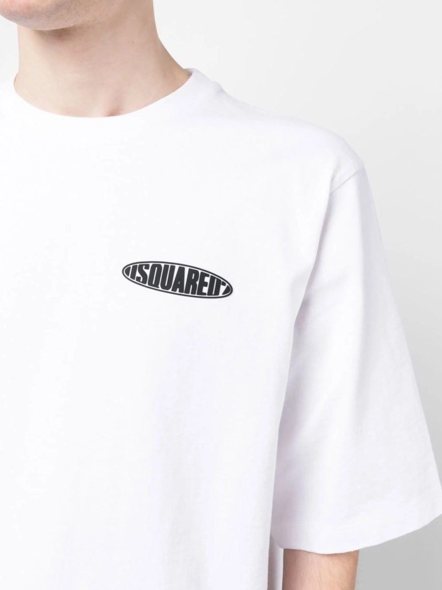 Tricou DSQUARED2 alb - Img 5