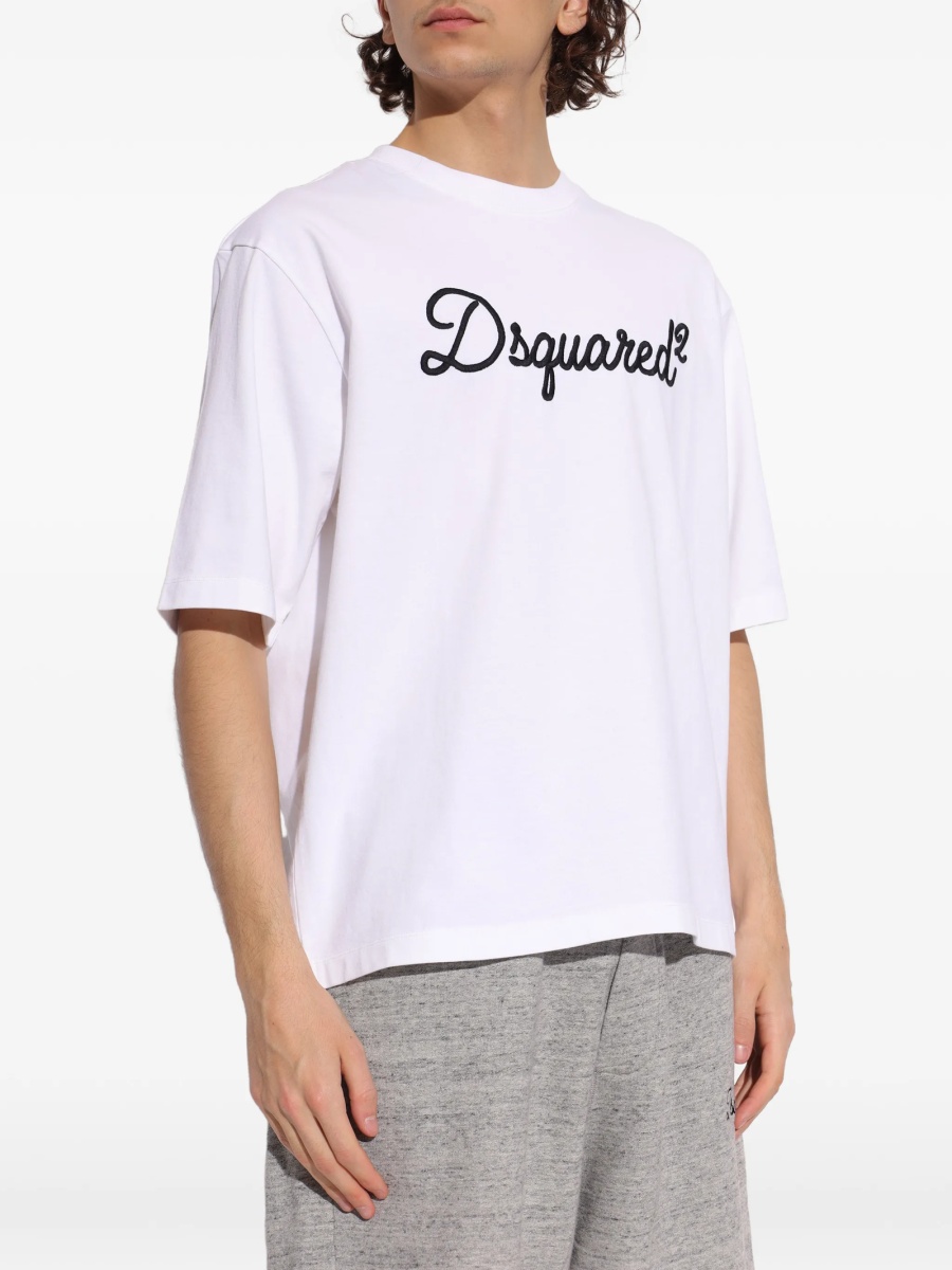 Tricou DSQUARED2 alb - Img 3