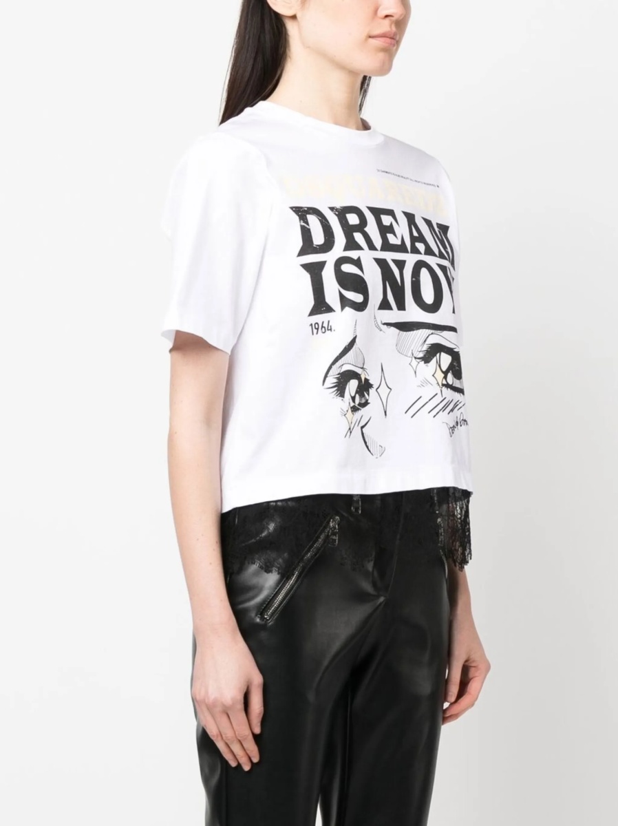 Tricou DSQUARED2 alb - Img 3
