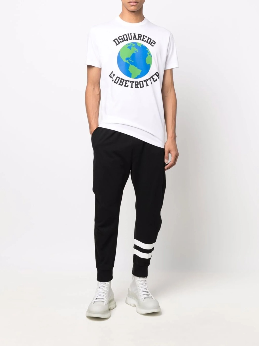 Tricou DSQUARED2 alb - Img 2