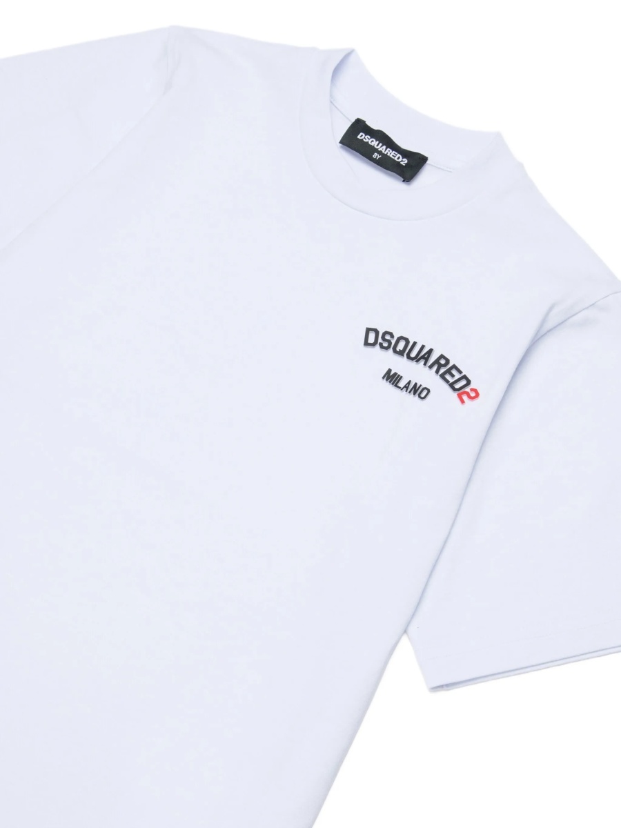 Tricou DSQUARED2 alb - Img 3
