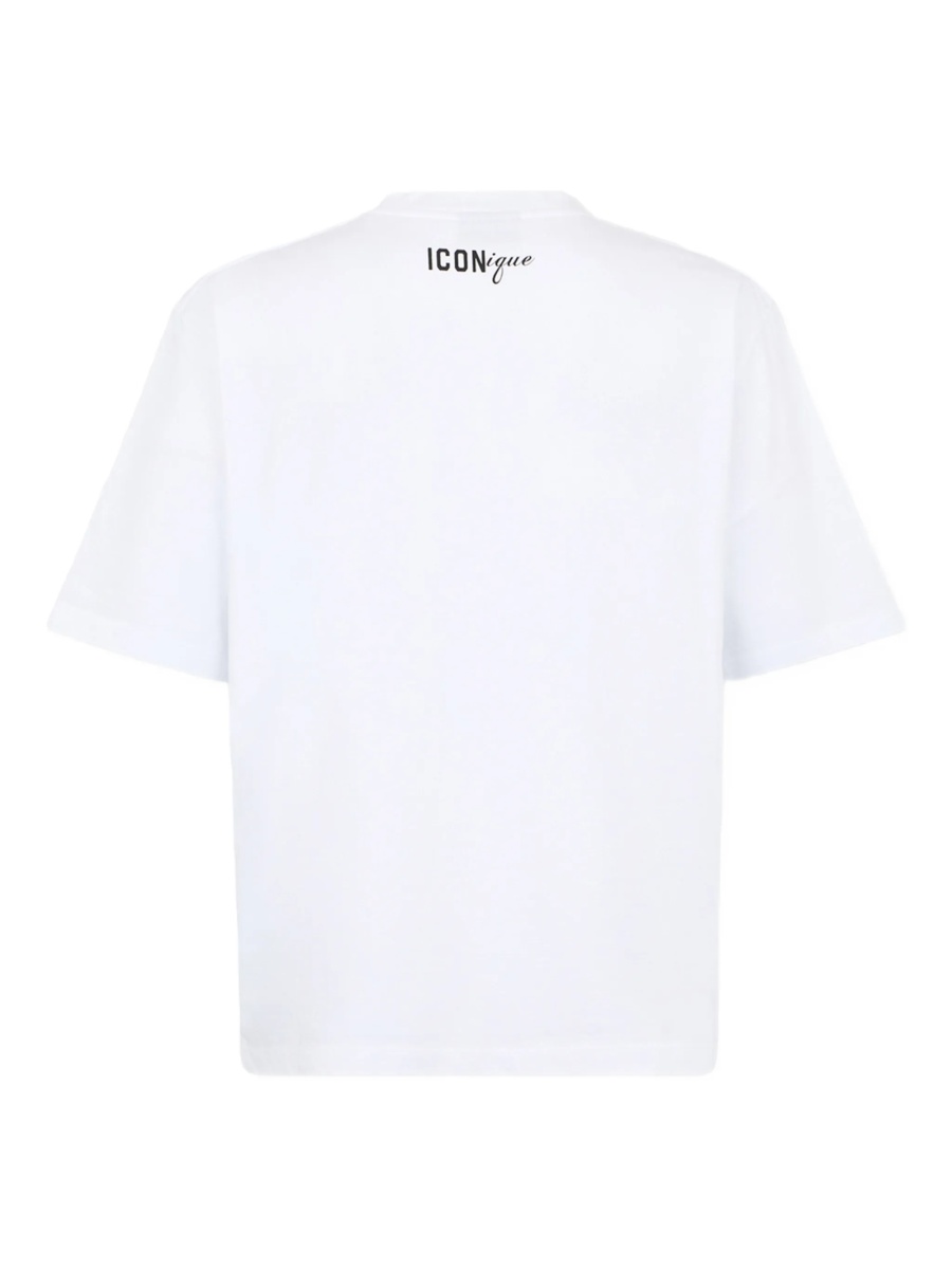 Tricou DSQUARED2 alb - Img 2