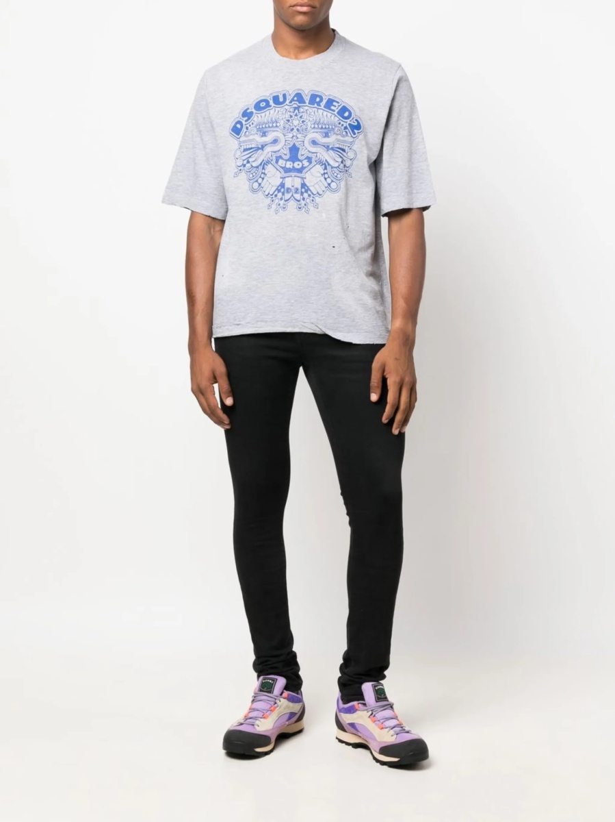 Tricou DSQUARED2 gri - Img 2