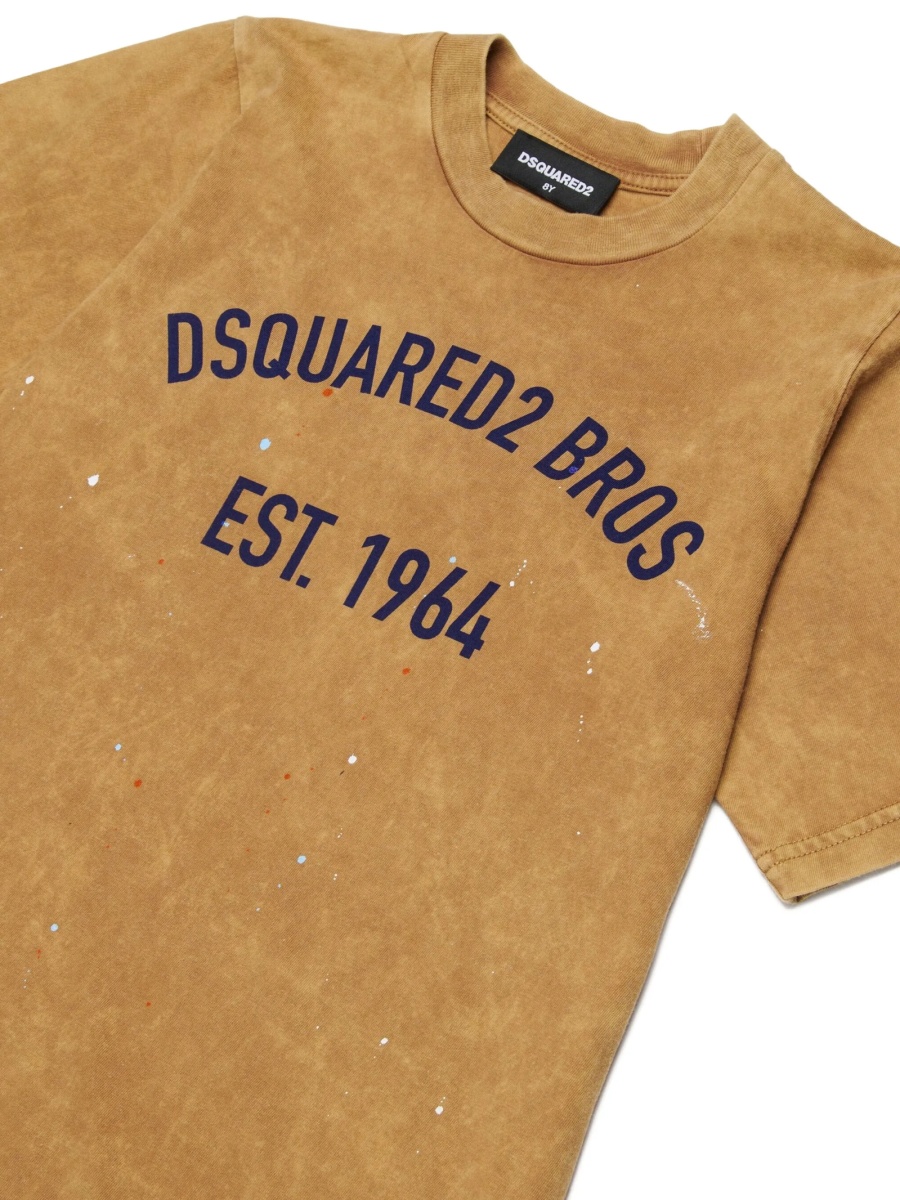 Tricou DSQUARED2 maro - Img 3
