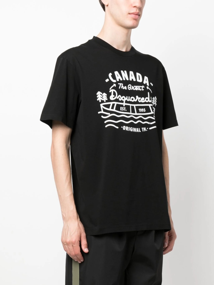 Tricou DSQUARED2 negru - Img 3