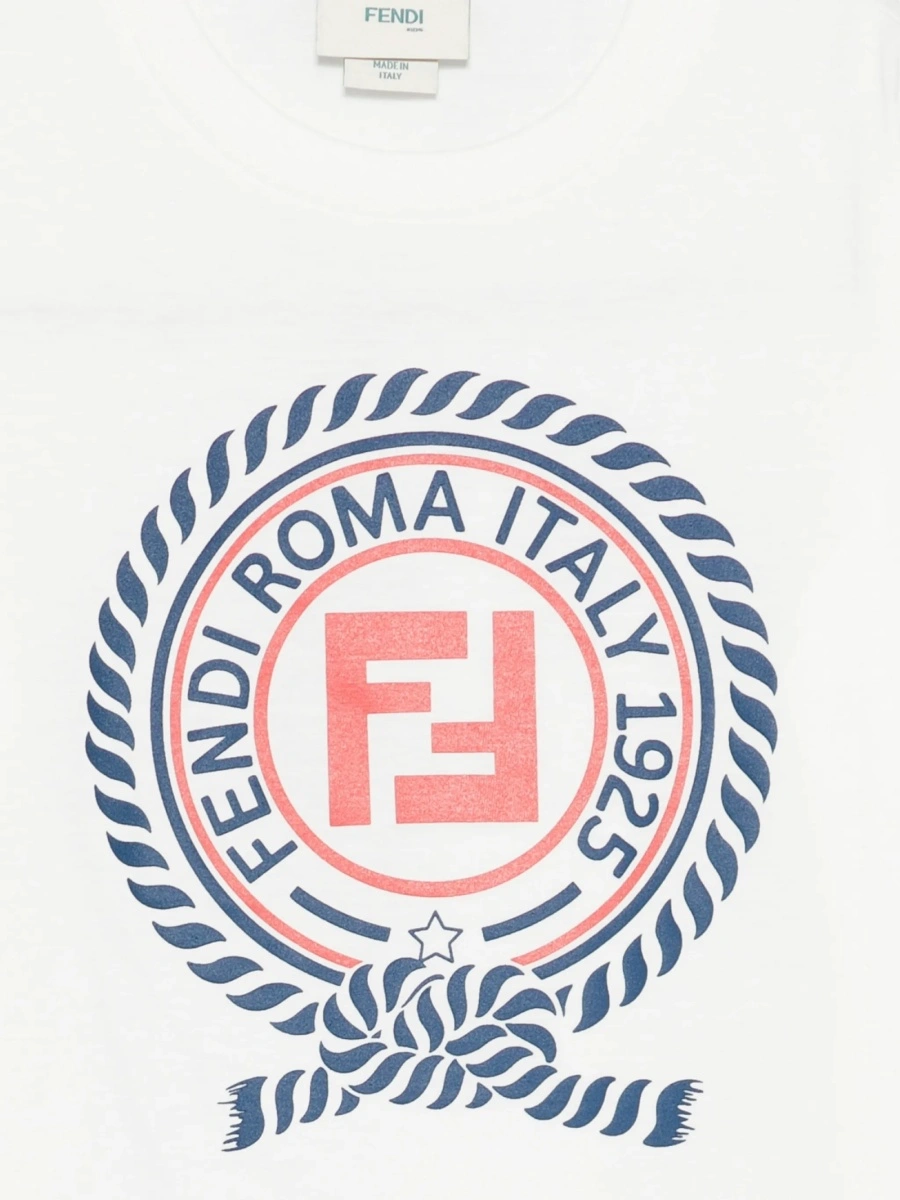 Tricou Fendi alb - Img 3