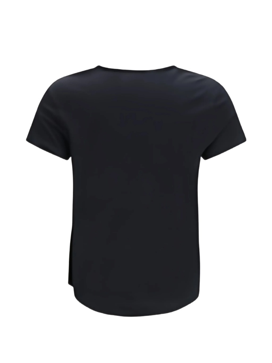 Tricou Fendi negru din bumbac - Img 2