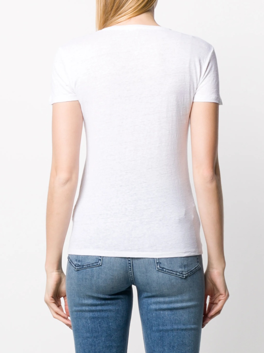 Tricou Filatures Du Lion alb - Img 4